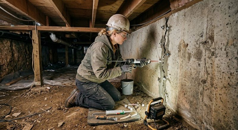 Basement Foundation Repair in Blythewood, SC