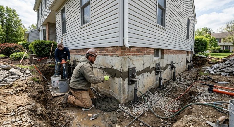 Basement Foundation Repair in Kershaw County, SC