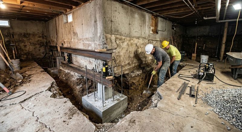 Basement Underpinning in Columbia, SC