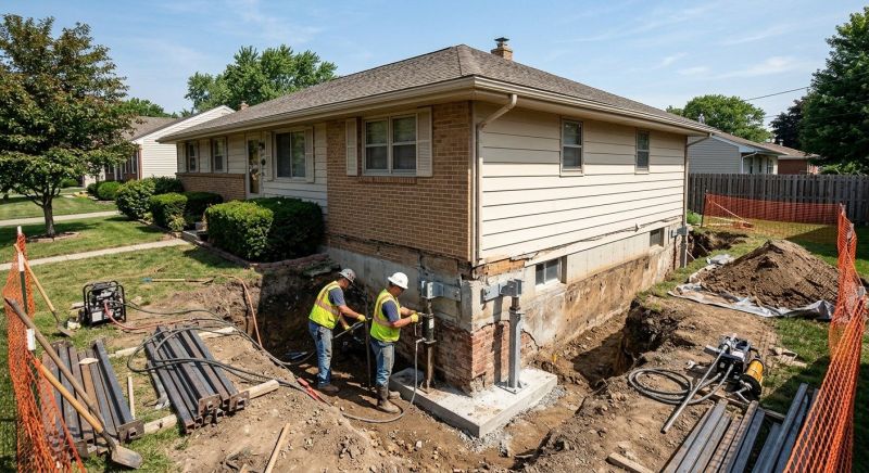 Building Foundation Repair in Chapin, SC