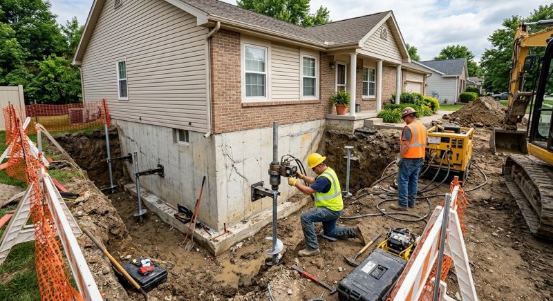 Building Foundation Repair in Lexington County, SC