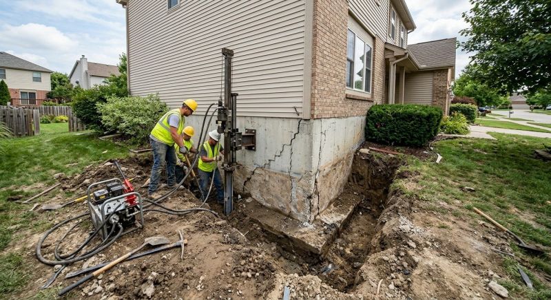 Building Foundation Repair in Columbia, SC