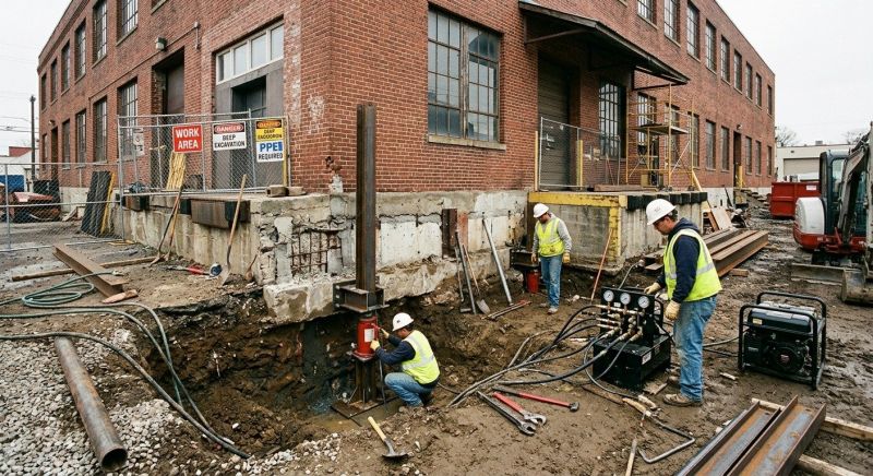Building Foundation Repair in Ridgeway, SC