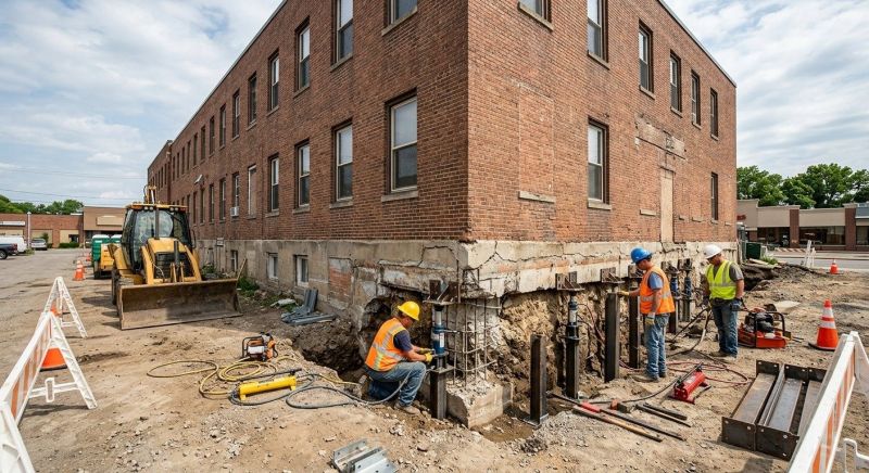 Commercial Foundation Repair in Columbia, SC