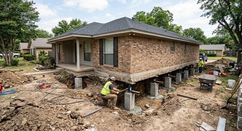Concrete Foundation Leveling in Blythewood, SC