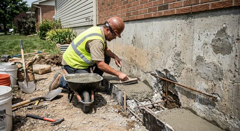Concrete Foundation Repair in Kershaw County, SC