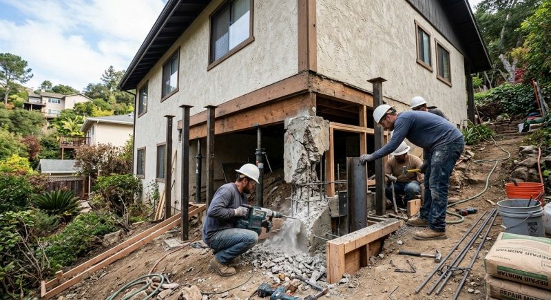 Concrete Foundation Repair in Ridgeway, SC