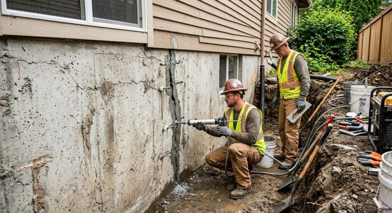 Cracked Foundation Repair in Camden, SC