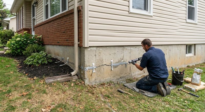 Cracked Foundation Repair in Lexington, SC