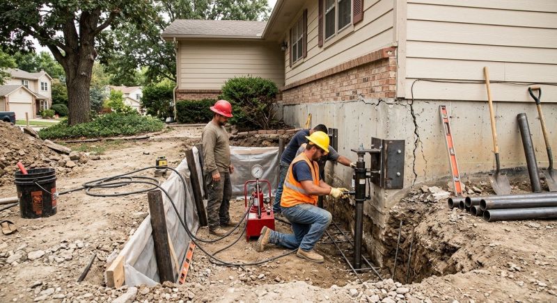 Cracked Foundation Repair in West Columbia, SC