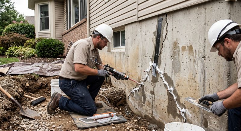 Cracked Foundation Repair in West Columbia, SC