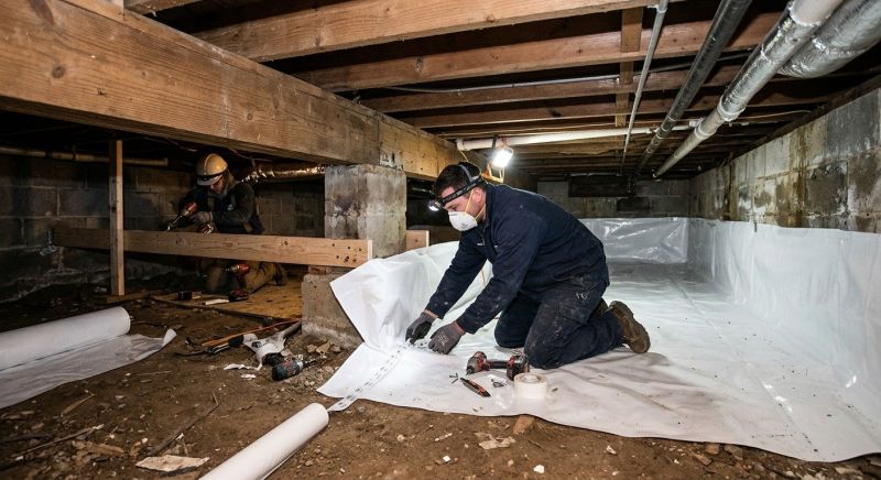 Crawl Space Leveling in Columbia, SC