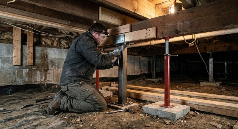 Crawlspace Structural Repair in Columbia, SC