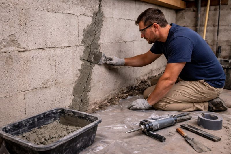 Foundation Crack Repair in Lexington, SC