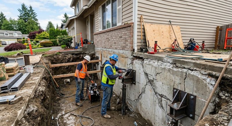Foundation Damage Repair in Ridgeway, SC