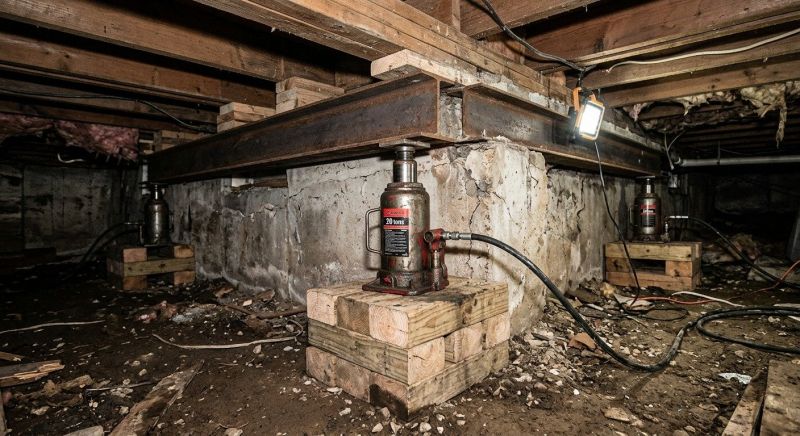Foundation Jacking in Camden, SC