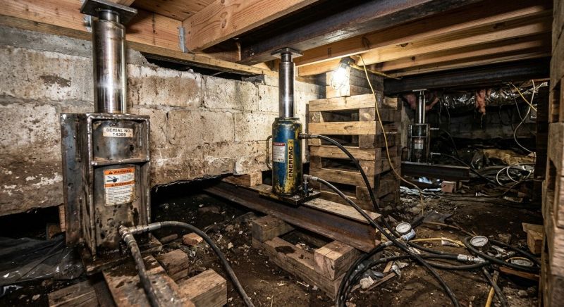 Foundation Jacking in Kershaw County, SC