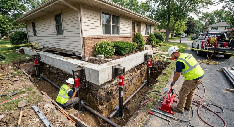 Foundation Jacking in Kershaw County, SC