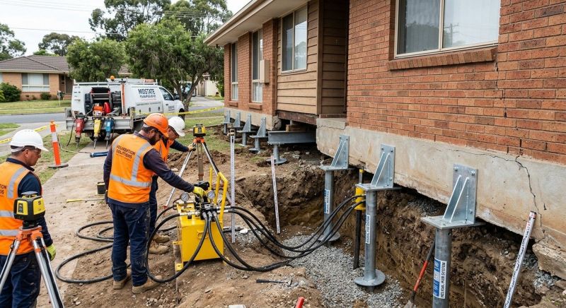 Foundation Jacking in Columbia, SC
