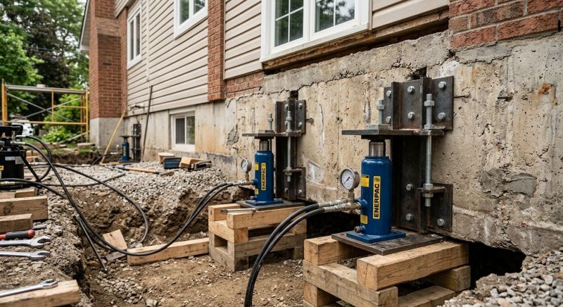 Foundation Jacking in Columbia, SC
