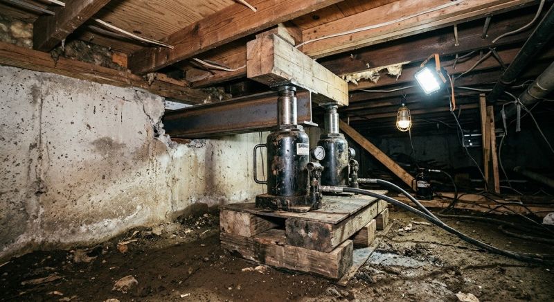 Foundation Jacking in Lugoff, SC