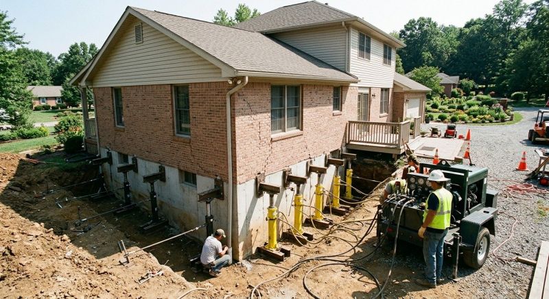Foundation Jacking in Ridgeway, SC