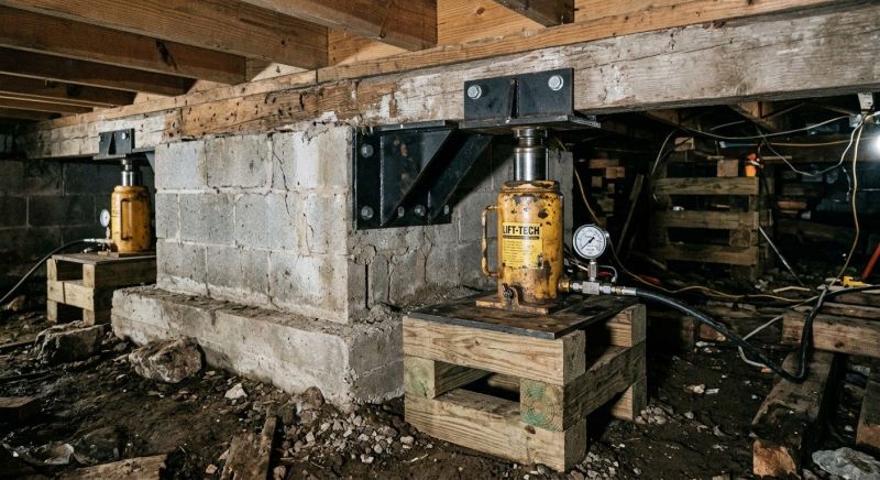 Foundation Jacking in Ridgeway, SC