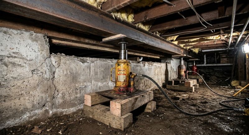 Foundation Jacking in West Columbia, SC