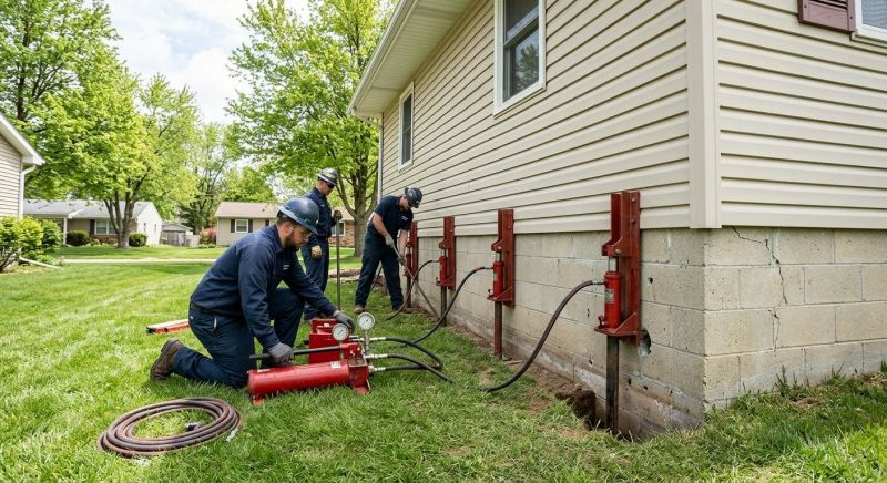Foundation Jacking in West Columbia, SC