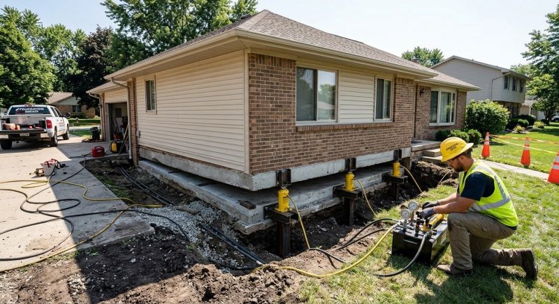 Foundation Lifting in Camden, SC
