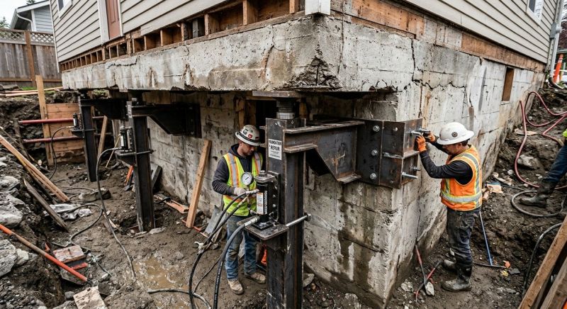 Foundation Lifting in West Columbia, SC