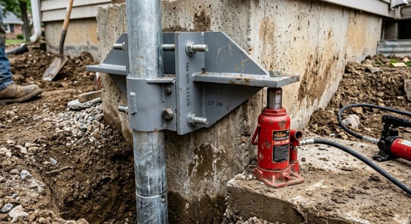 Foundation Pier Leveling in Columbia, SC