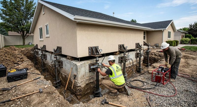 Foundation Pier Leveling in Columbia, SC