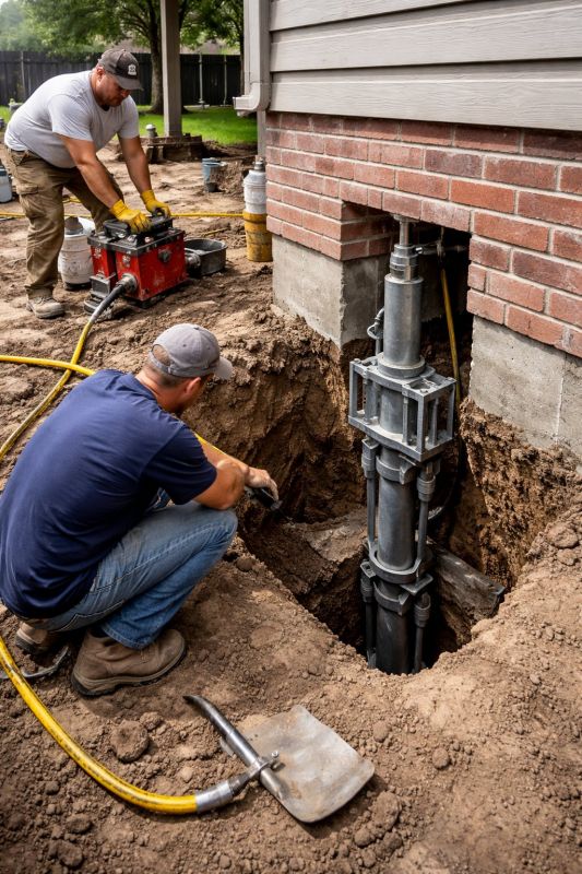 Foundation Pier Repair in Columbia, SC
