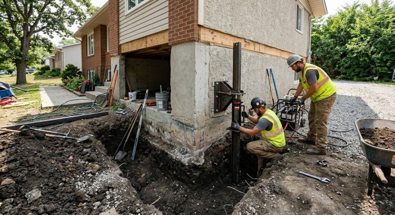 Foundation Pier Repair in Columbia, SC