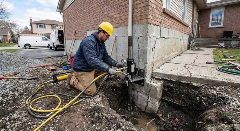 Foundation Settlement Repair in Columbia, SC