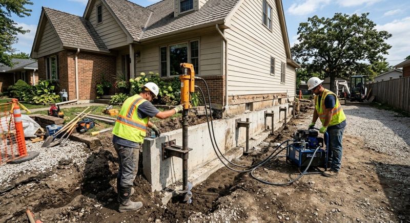 Foundation Stabilizing in Blythewood, SC