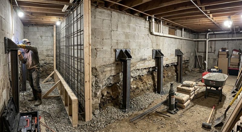 Foundation Stabilizing in Winnsboro, SC