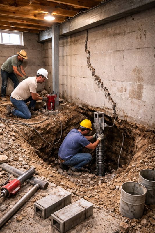 Foundation Structural Repair in Irmo, SC