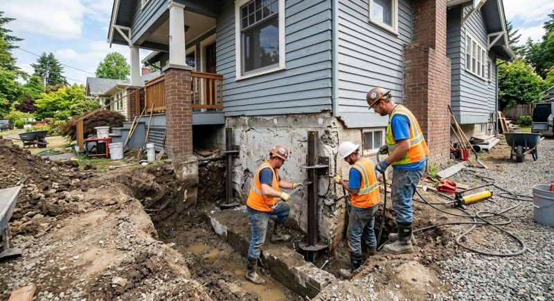 Foundation Underpinning in Columbia, SC