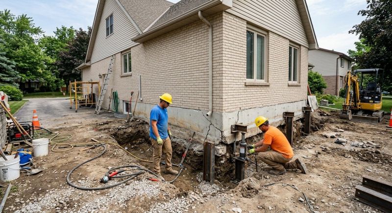 Helical Piers Installation in Columbia, SC