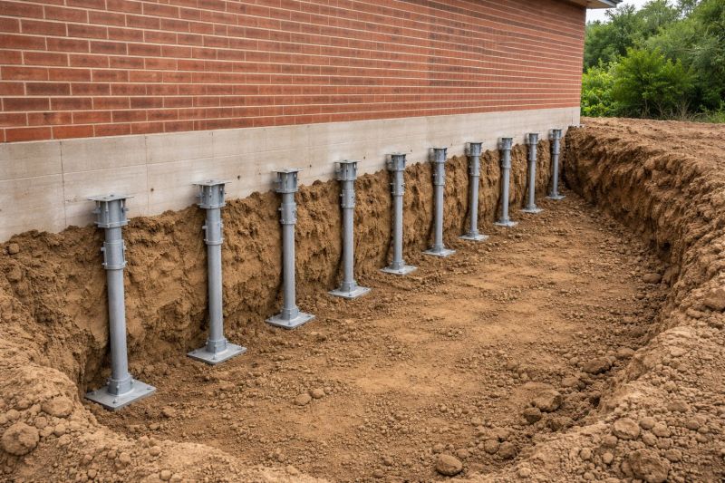 Helical Piers Installation in Columbia, SC