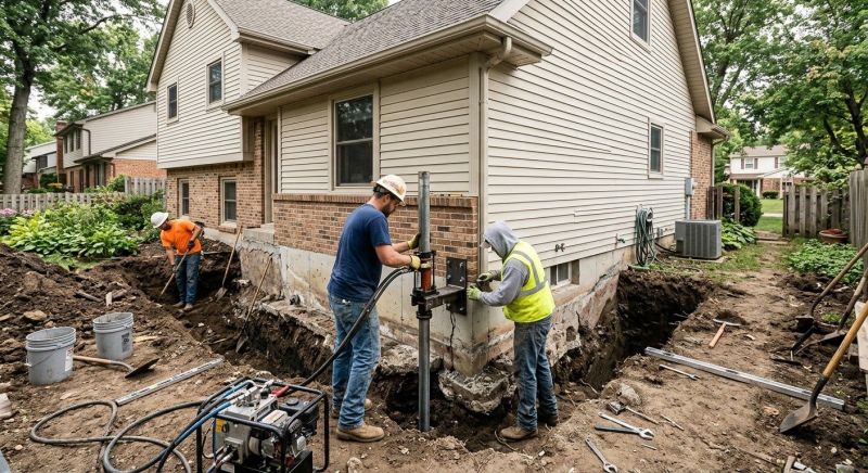 House Foundation Repair in Lugoff, SC