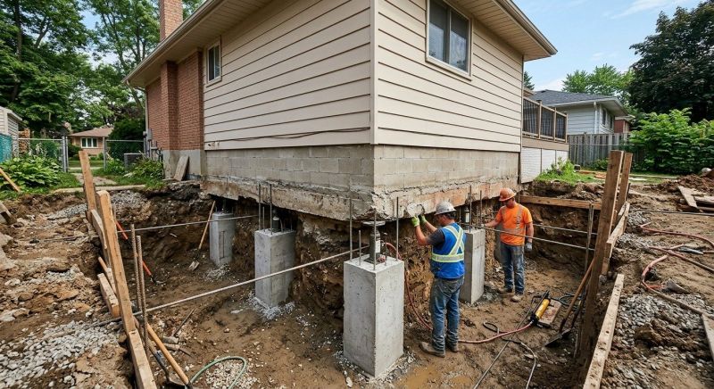 House Underpinning in Columbia, SC