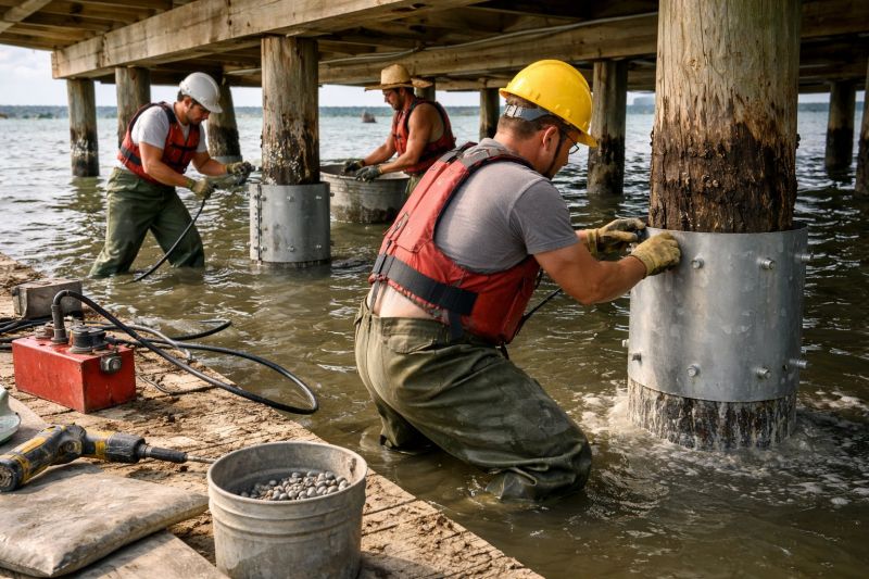 Piling Repair in Columbia, SC