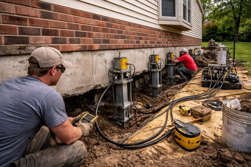 Settling Foundation Service in Columbia, SC