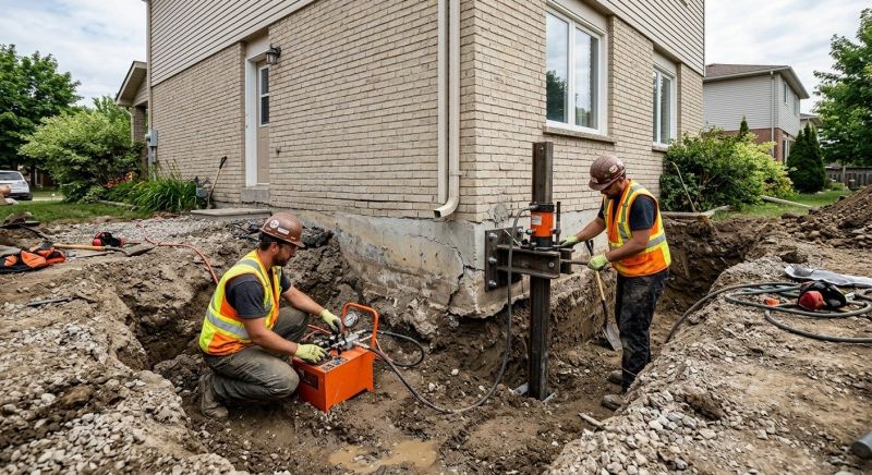 Sinking Foundation Lifting in Columbia, SC