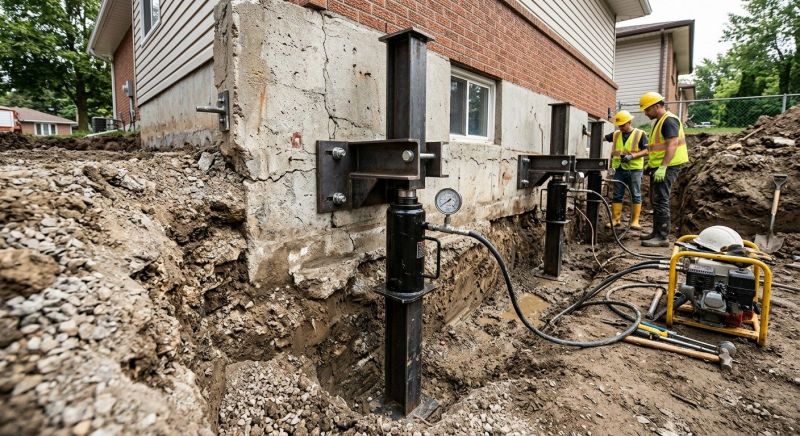 Sinking Foundation Lifting in Columbia, SC