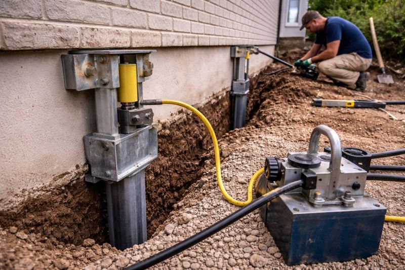 Sinking Foundation Repair in Kershaw County, SC