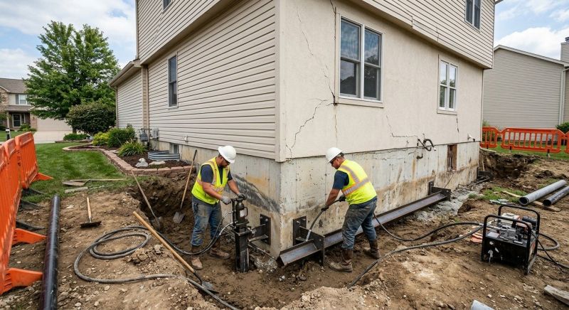 Sinking Foundation Repair in Ridgeway, SC